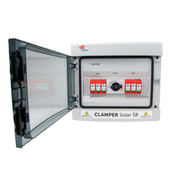 CAJA CON PROTECCIONES 600V 15A 2E/2S FP18 - CLAMPER