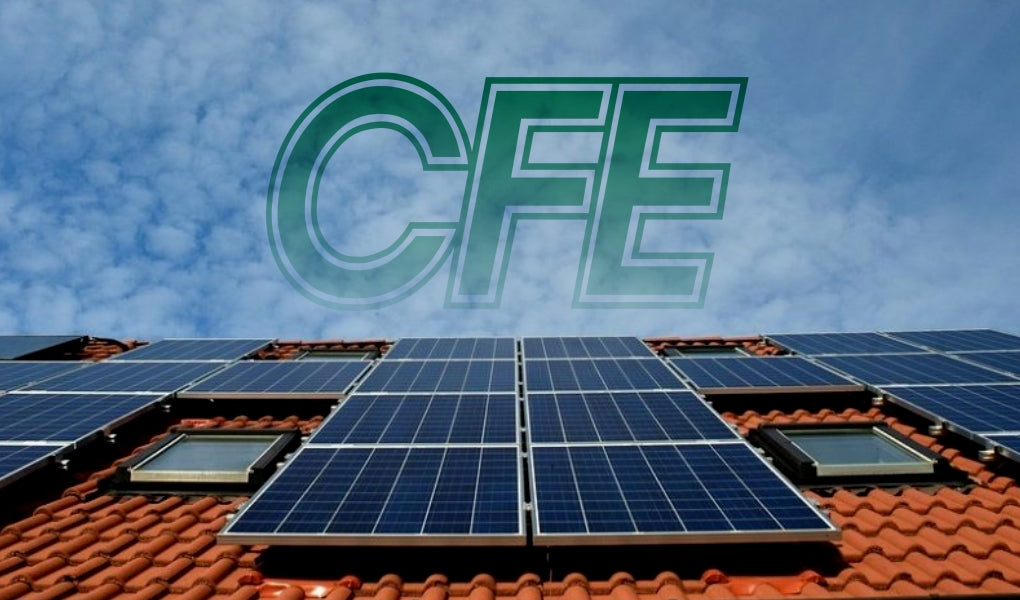 ¿Cuánto se paga a CFE con paneles solares?
