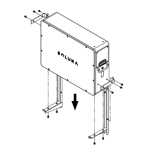 WALL MOUNT BRACKET - SOLUNA