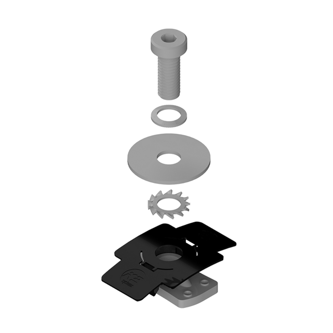 CR Micro, Optimizer & Accs Mounting Kit - K2 Systems