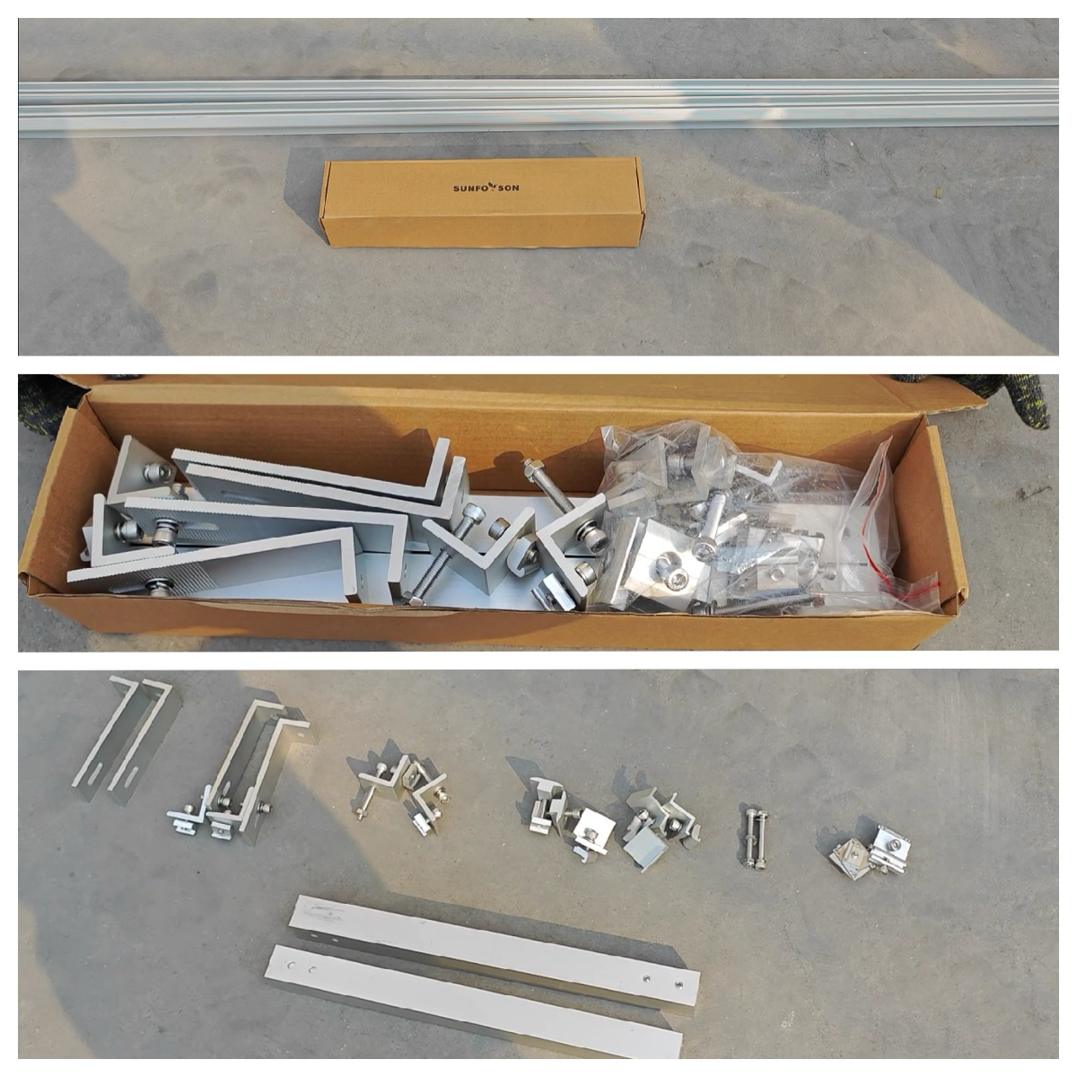 MOUNTING KIT 1X4 SFS