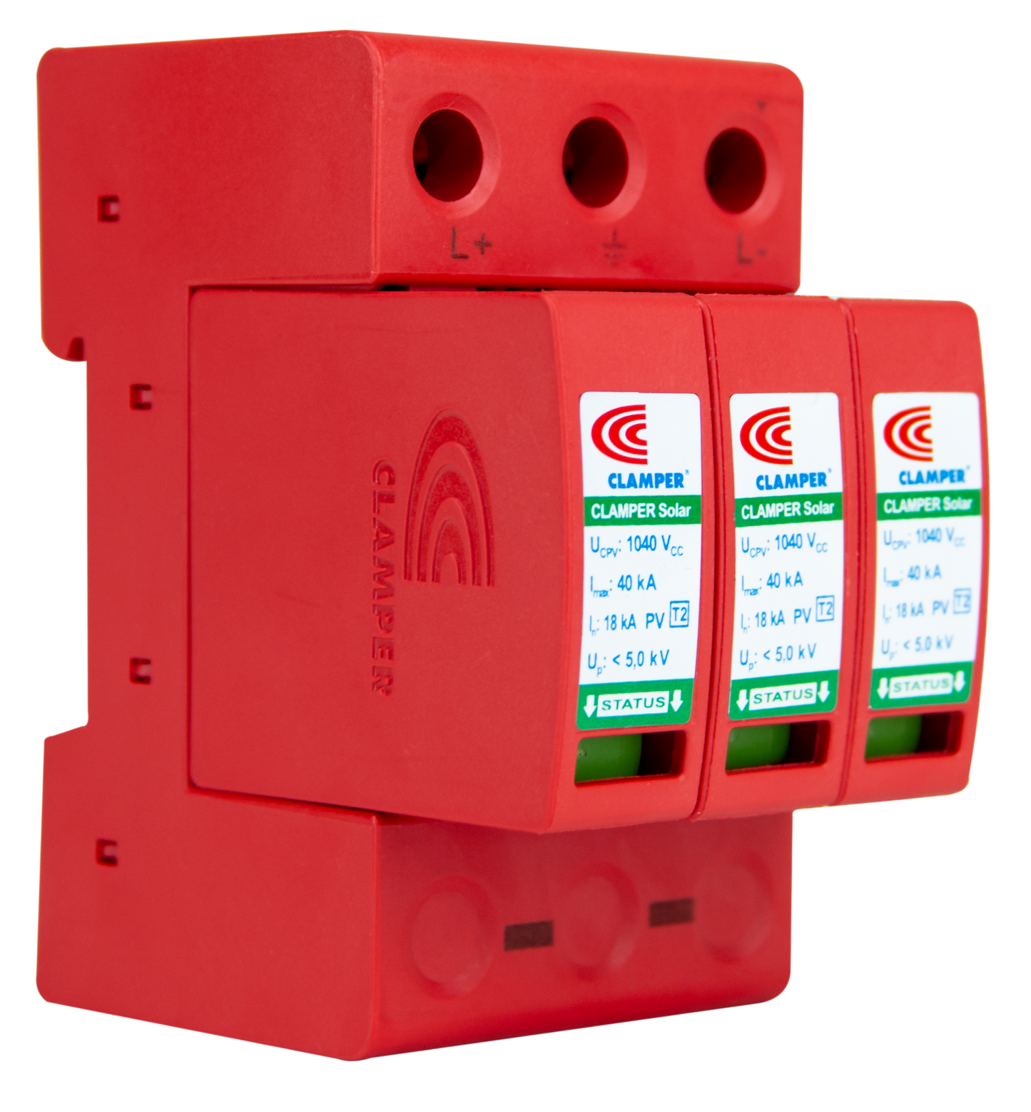 SUPRESOR DE PICOS SOLAR 1000V 40kA - CLAMPER